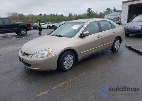 2003 Honda Accord 2.4 Lx из США, поврежденный, VIN 1HGCM55363A136733